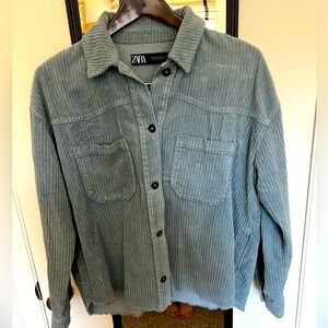 Zara Corduroy Shacket